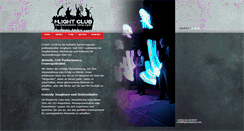 Desktop Screenshot of flightclubshow.com